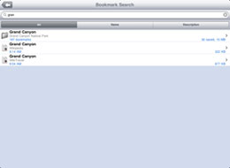 Bookmark search